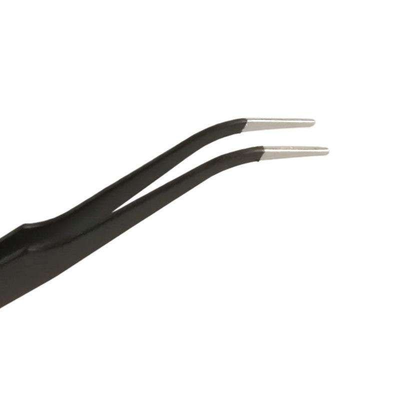 Black Tweezers for Nail Decorations and Eyelash Extensions - Image 3