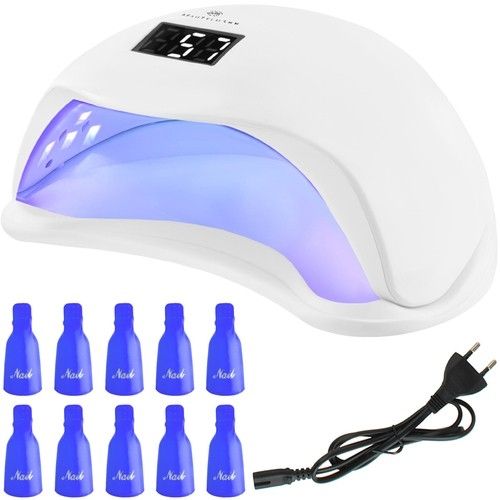 48W UV lamp for gel polish with motion sensor, White - Image 2