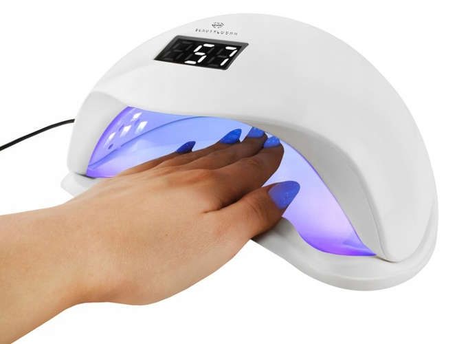 48W UV lamp for gel polish with motion sensor, White - Image 3