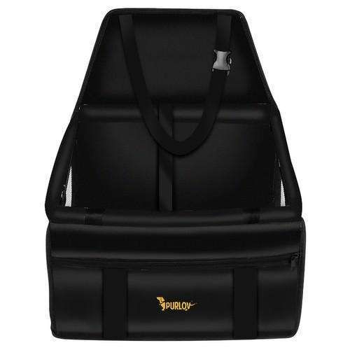 Dog Cat Car Seat, Black - Image 3
