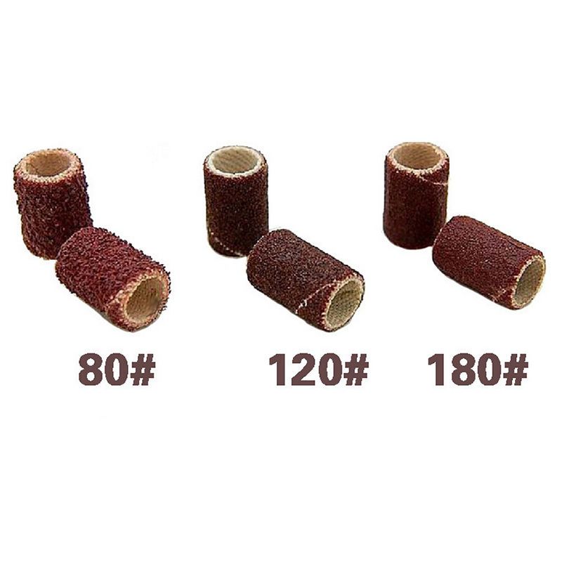120 Grit Sanding Belt for Electric File, 10pcs - Image 2