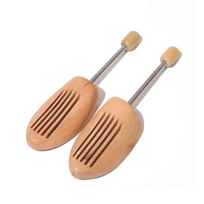 Wooden Shoe Blocks 41-42, Beige, Preserve and Renew Shoes Elegance - Image 1