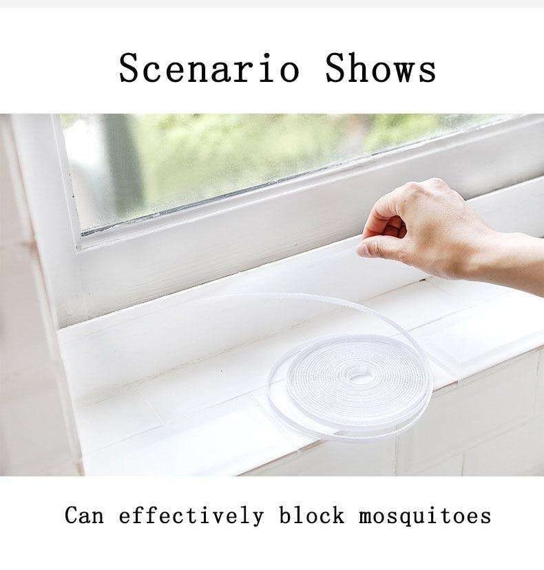 Mosquito Net White 130x150cm Cuttable, for Windows - Image 2