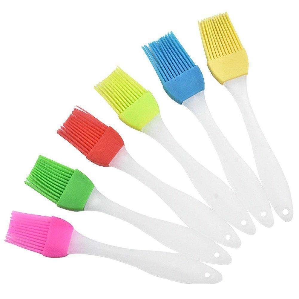 3-pack Silicone Cooking Brush, Bread Baking Brush, MultiColor - Image 2