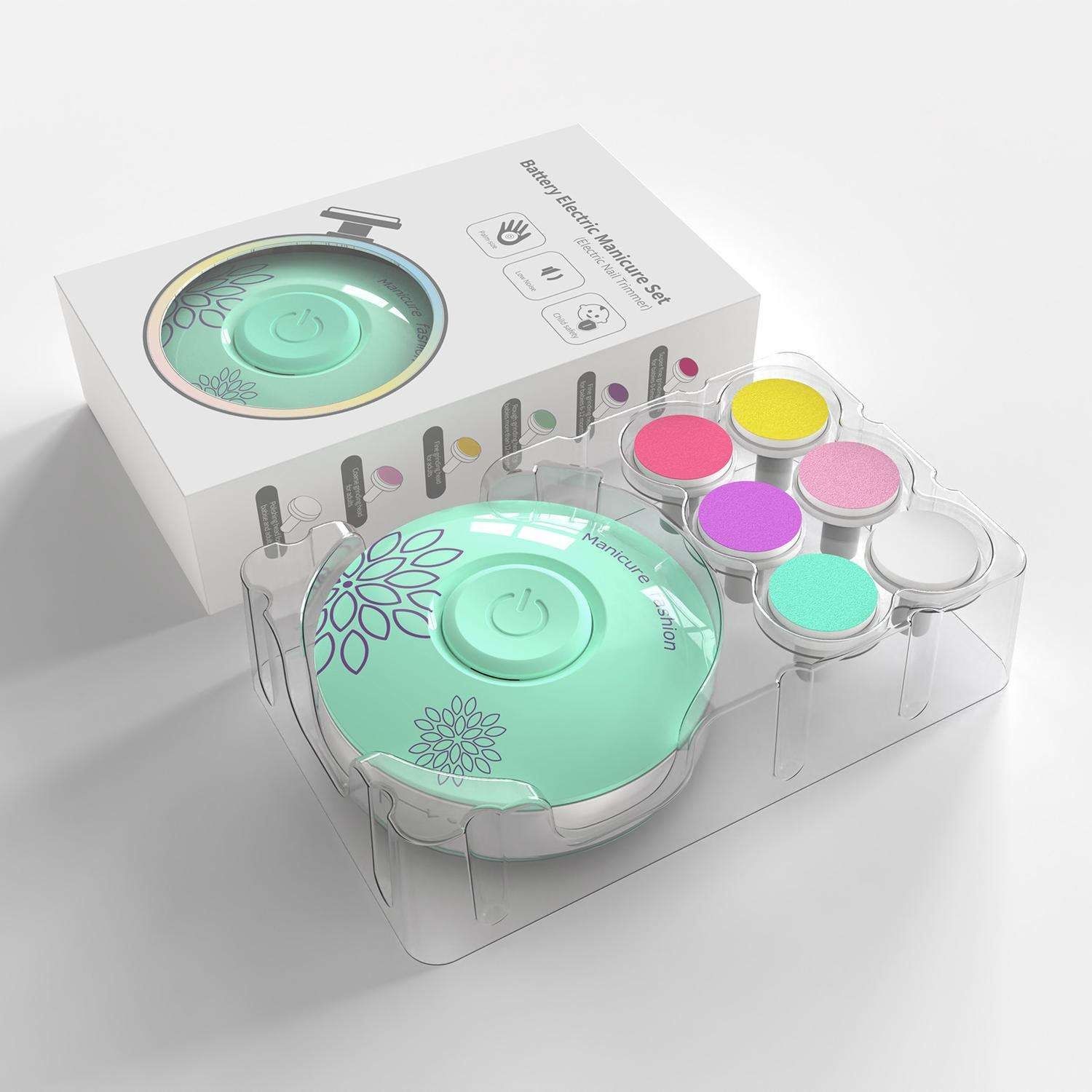 Electric Baby Nail File MultiColor - Image 2