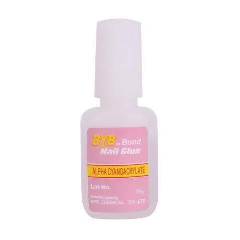 3pcs Nail Glue with Brush, 10g, Super Grip Tip Glue - Image 2