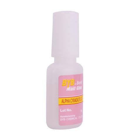 3pcs Nail Glue with Brush, 10g, Super Grip Tip Glue - Image 4