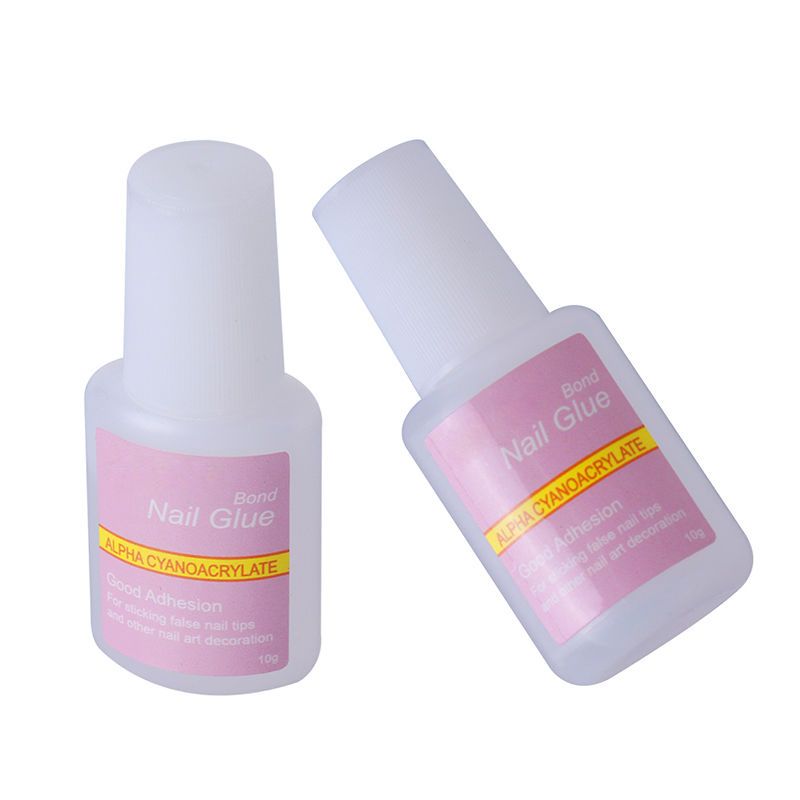 3pcs Nail Glue with Brush, 10g, Super Grip Tip Glue - Image 5