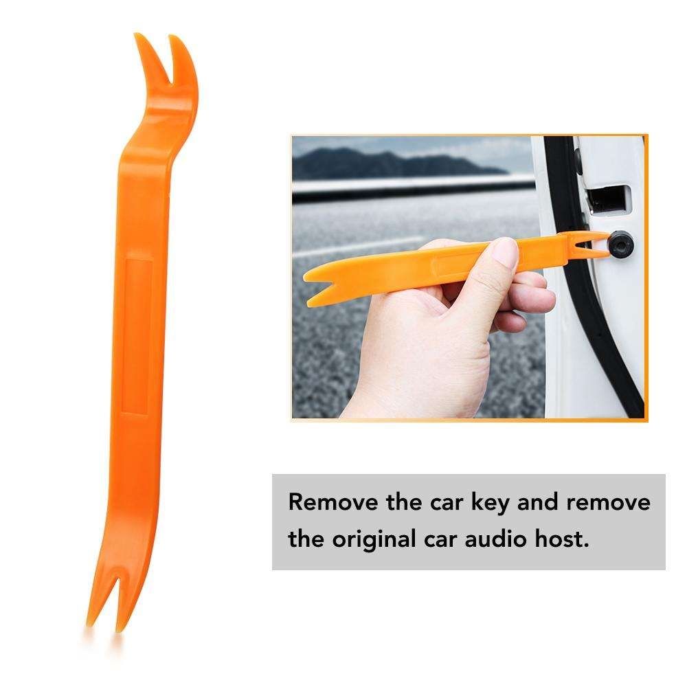 4-pack Car Panel Removal Tools, Orange - Image 2