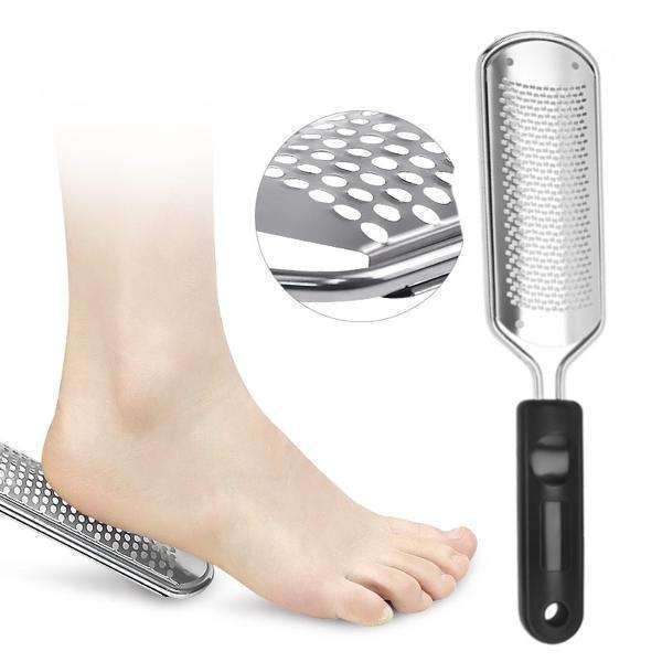 Black Stainless Steel Foot File, Smooth Feet With Style - Image 1
