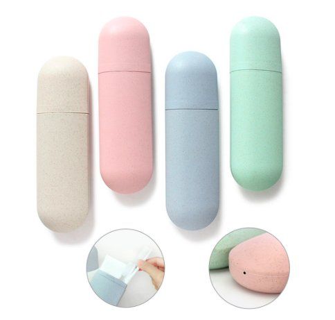Toothbrush cover storage travel kit - Image 1
