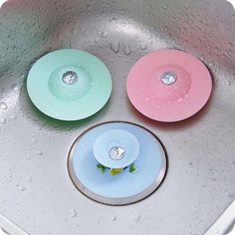 4 Pcs Hair Trap Stopper for Bathtub and Sink, White - Image 3