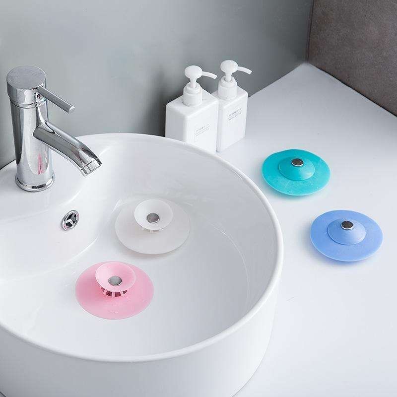4 Pcs Hair Trap Stopper for Bathtub and Sink, White - Image 5