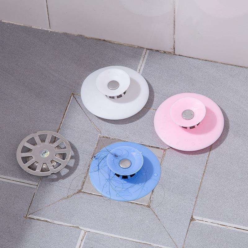 4 Pcs Hair Trap Stopper for Bathtub and Sink, White - Image 7