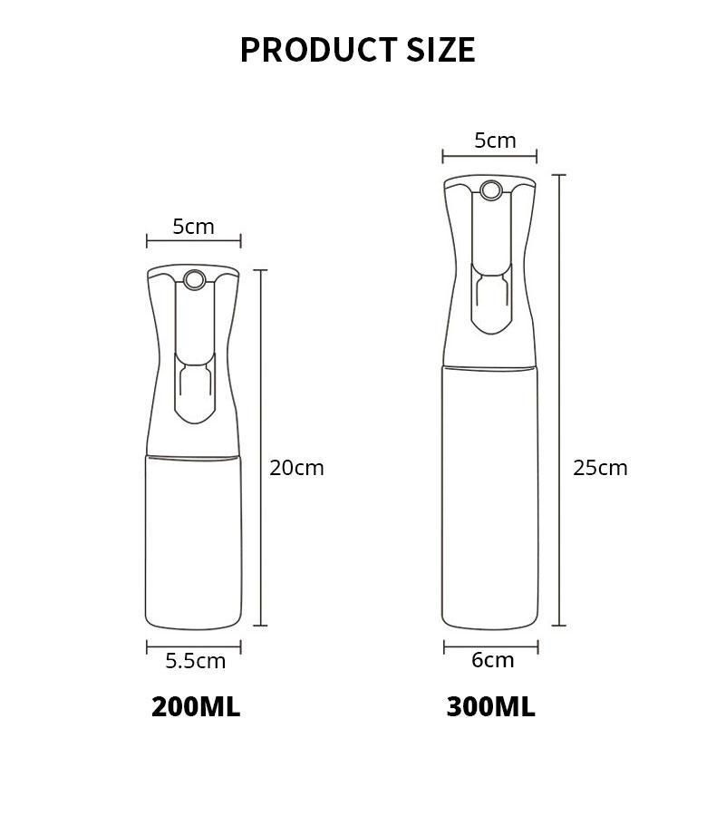 200ml Glass Spray Bottle for Oil and Vinegar, Black - Image 5