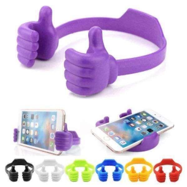 5pcs Universal Mobile Holder On-Board Tripod Thumbs Up Adjustable - Image 1