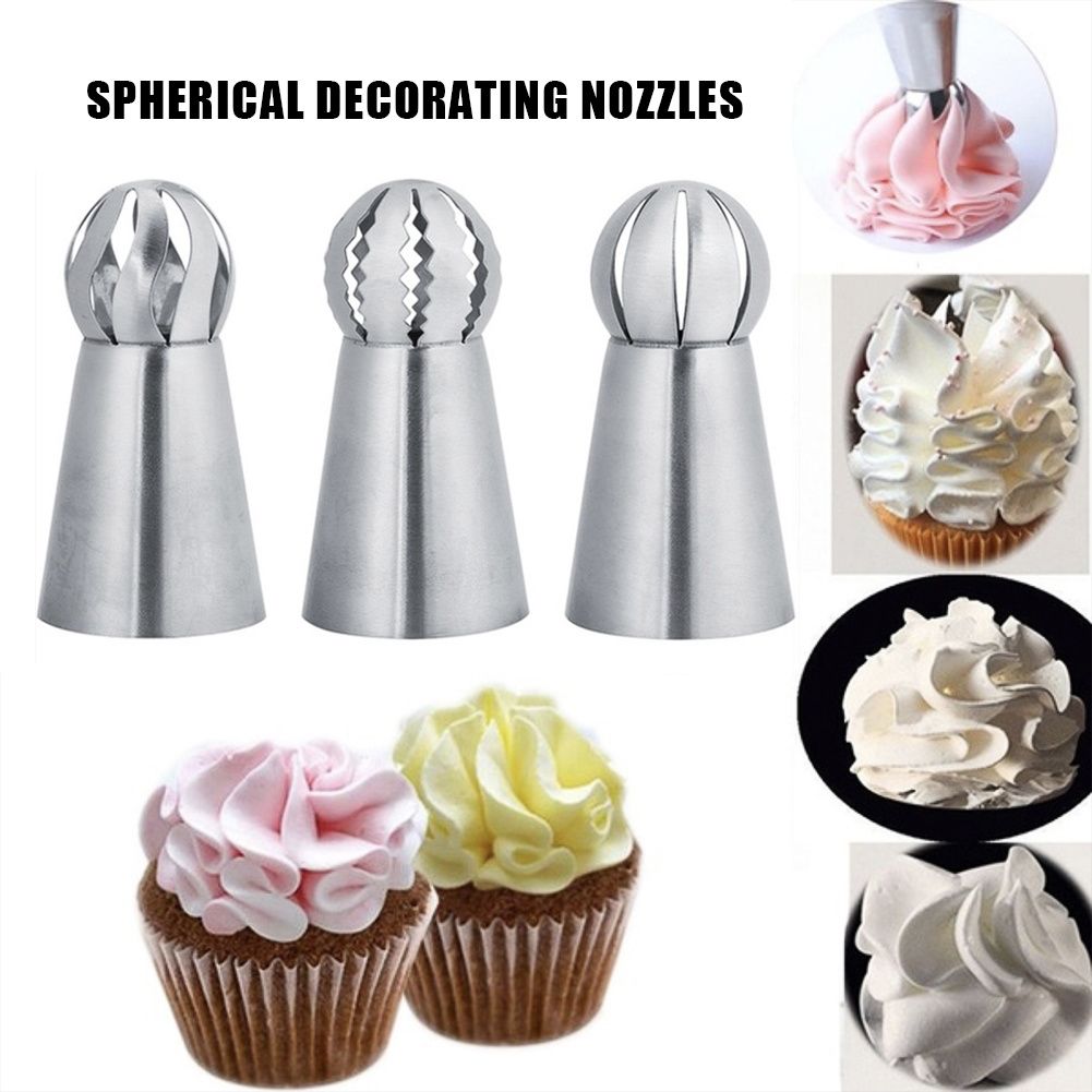 3pcs large liquor spouts stainless steel silver - Image 3