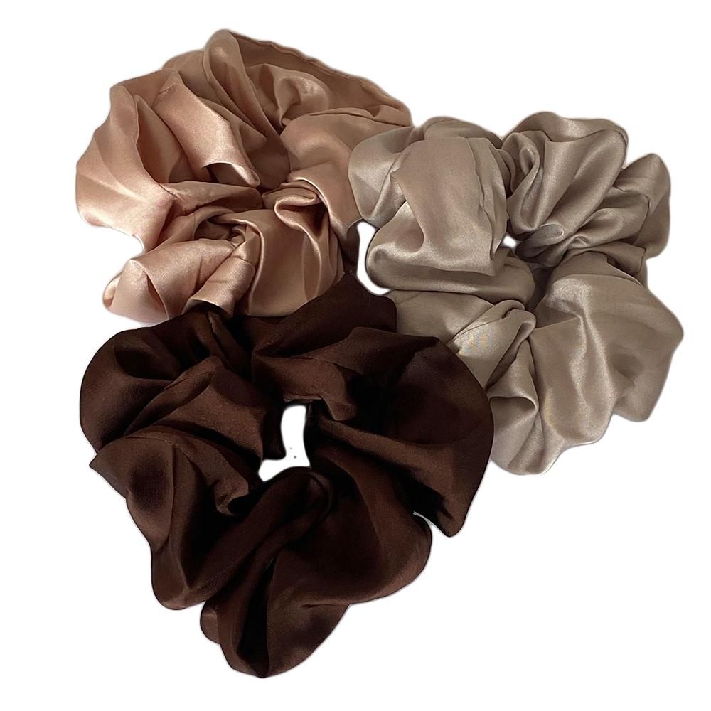 3pcs Large Hair Scrunchies Hair Ties, , 9 inches - Image 2