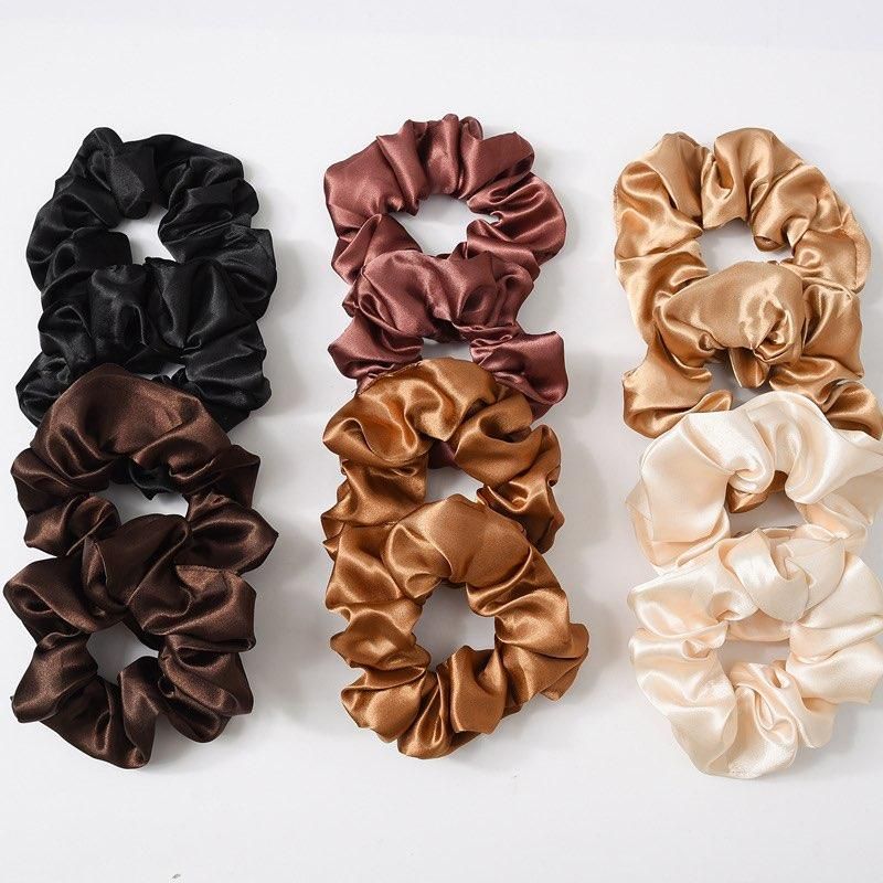 3pcs Large Hair Scrunchies Hair Ties, , 9 inches - Image 4