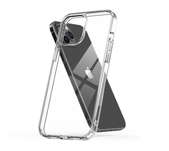 iPhone 12 / 12 Pro Silicone Case, Transparent TPU - Image 1