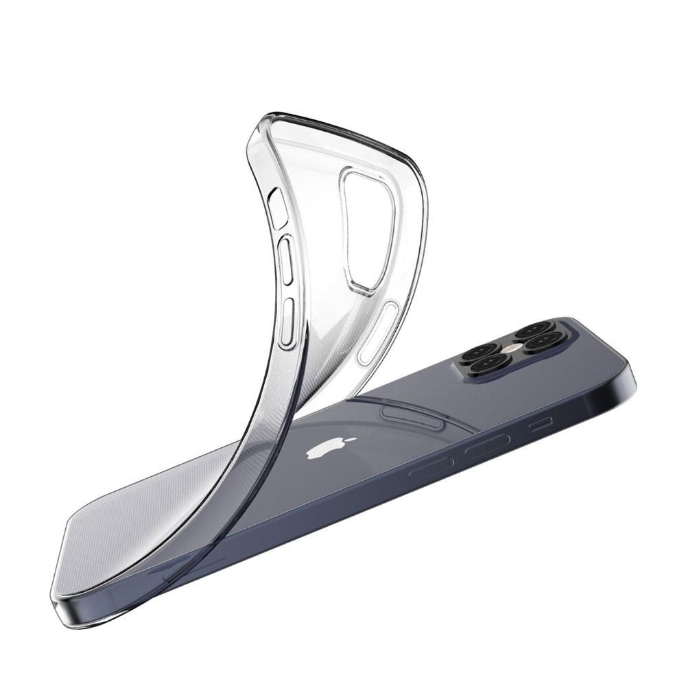 iPhone 12 / 12 Pro Silicone Case, Transparent TPU - Image 3