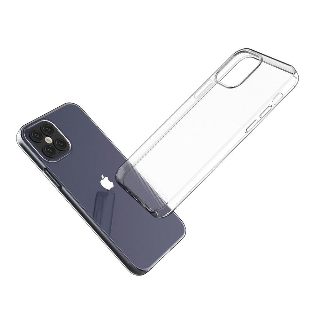 iPhone 12 / 12 Pro Silicone Case, Transparent TPU - Image 4