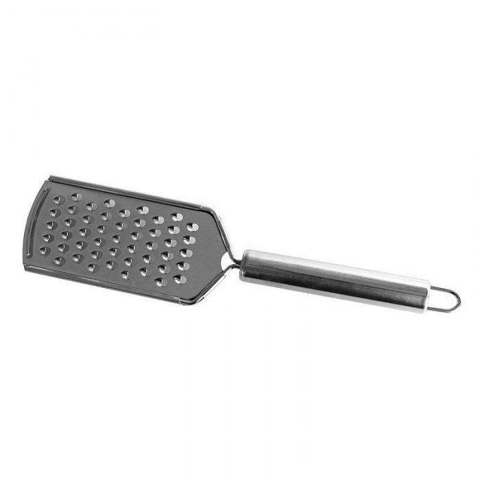 Stainless steel grater, silver - Image 1