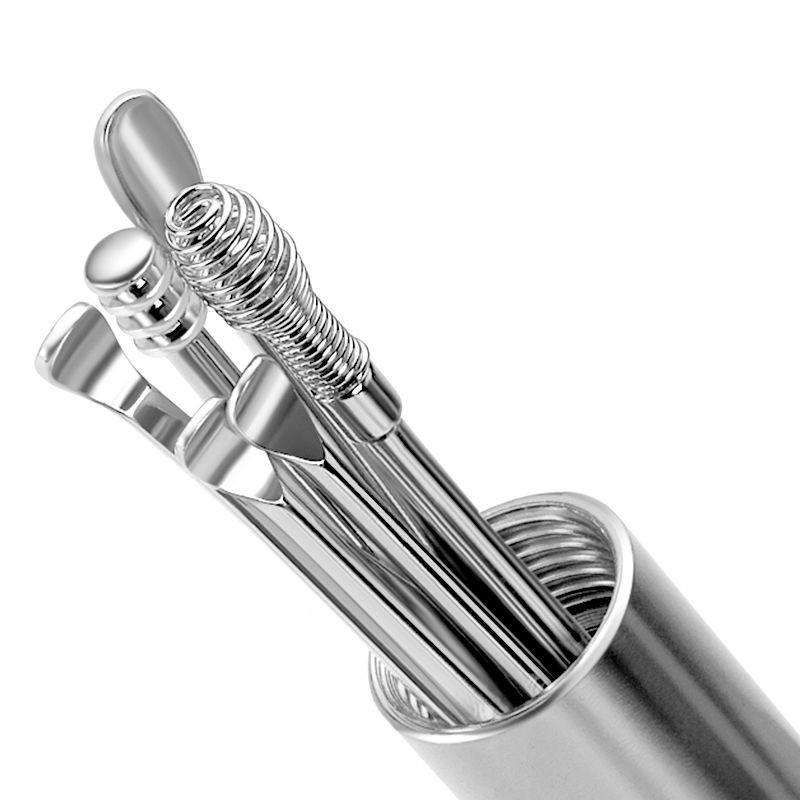 Earwax Removal Kit Stainless Steel Silver - Image 2