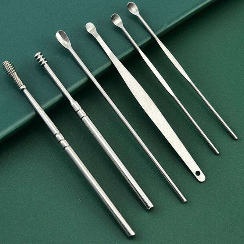 Earwax Removal Kit Stainless Steel Silver - Image 8