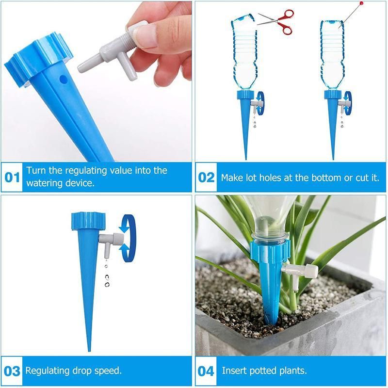 4-pack Automatic Irrigation System, MultiColor - Image 4