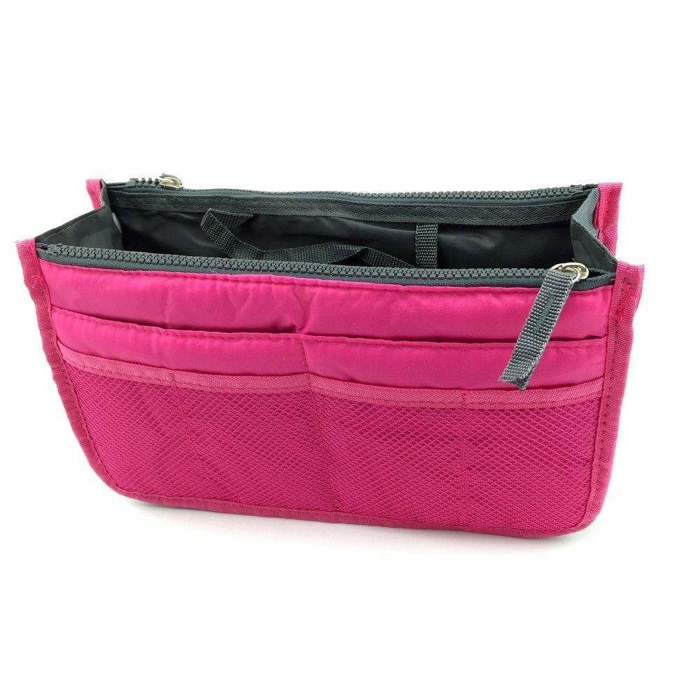 Toiletry bag set Purple, with bags in a bag design - Image 5