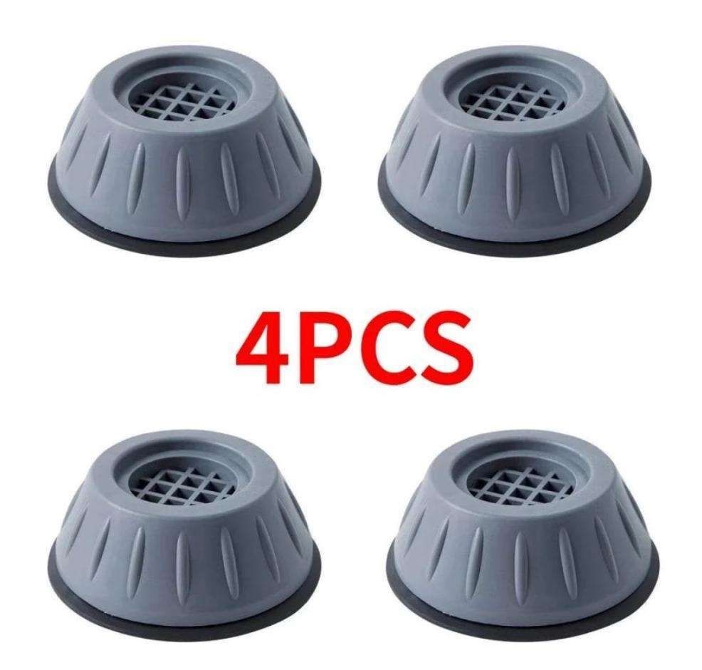 Washing Machine Vibration Dampers, Grey, 4-Pack, Compatible with Bosch Samsung LG - Image 4