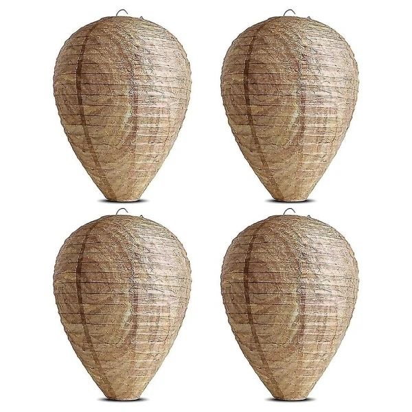 6pcs Non-Toxic Paper Wasp Traps, Wasp Nest Deterrent for Bees - Image 3