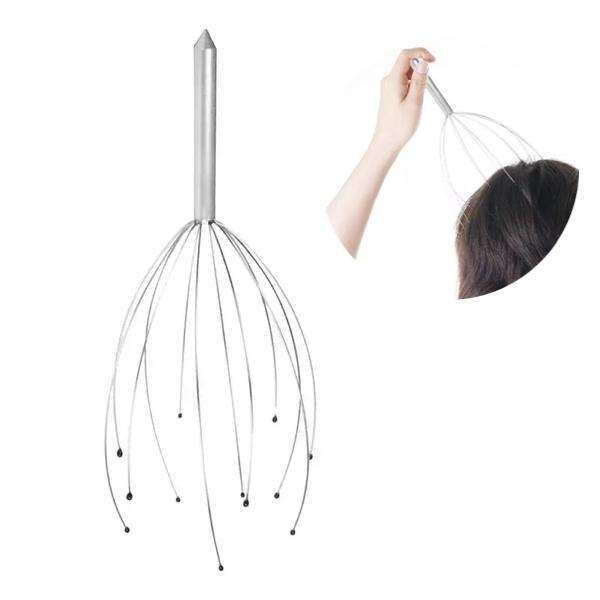 Silver Head Massager for Itchy Scalp, 1pc - Image 1