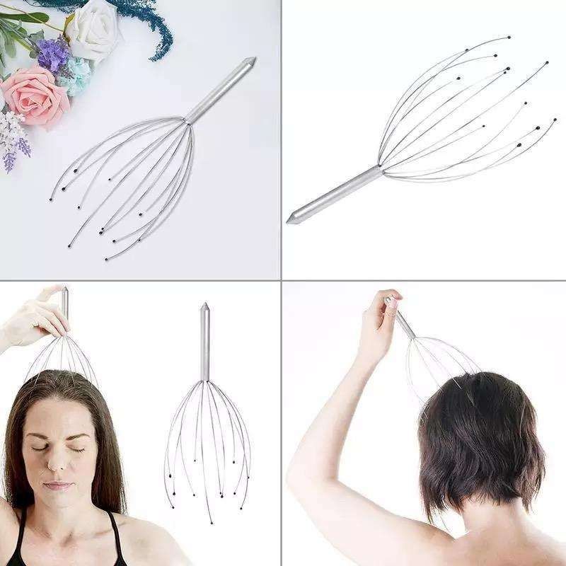 Silver Head Massager for Itchy Scalp, 1pc - Image 3