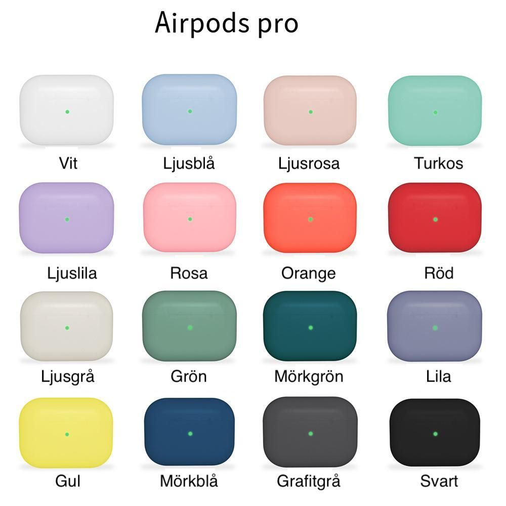 AirPods Pro Silicone Case, Dark Green, Compatible with Apple - Image 2