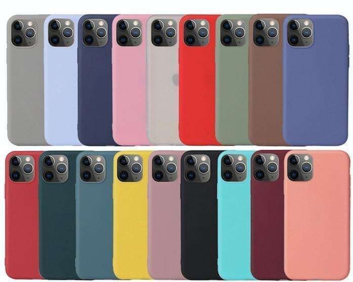 iPhone 14 case, Matt TPU shell Apricot - Image 1