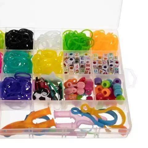 1500 rubber bands DIY loom bands kit, Multicolor - Image 5