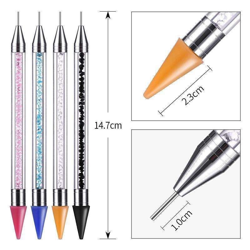 Rhinestone picker pen crystal picking tool black - Image 2