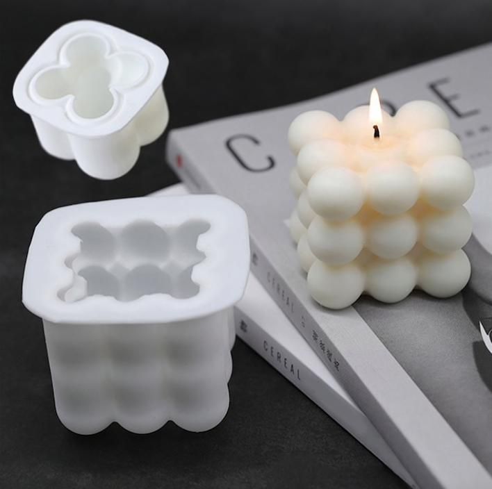 2pcs white candle molds, DIY for making your own candles - Image 4