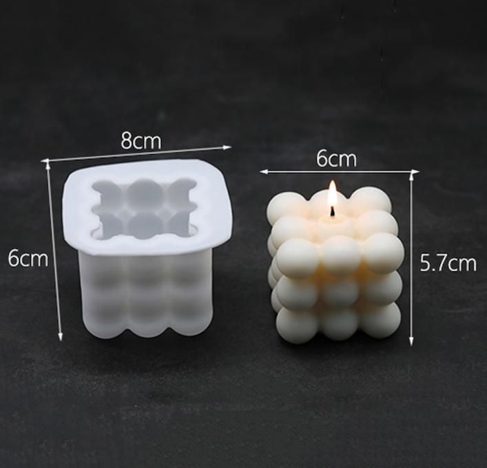 2pcs white candle molds, DIY for making your own candles - Image 5
