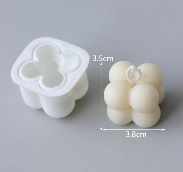 2pcs white candle molds, DIY for making your own candles - Image 6