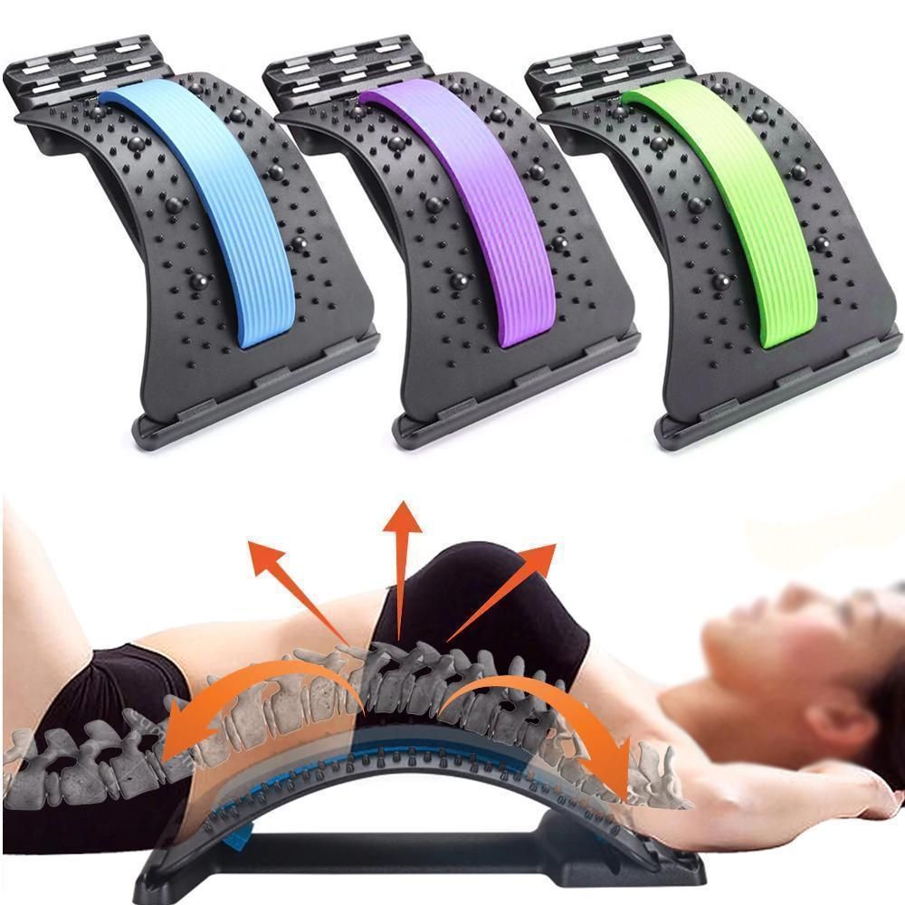 Back Stretch Equipment Fitness, Light Pink - Image 1