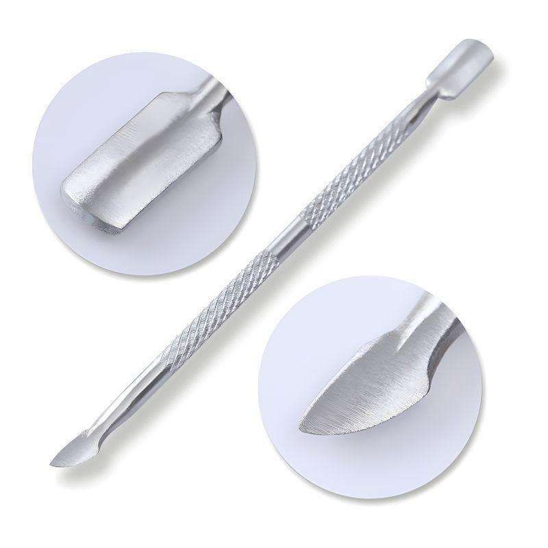 Cuticle pusher 2 in 1 silver - Image 1