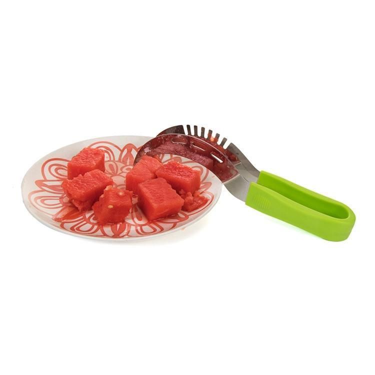 Stainless steel melon cutter watermelon slicer, silver - Image 5
