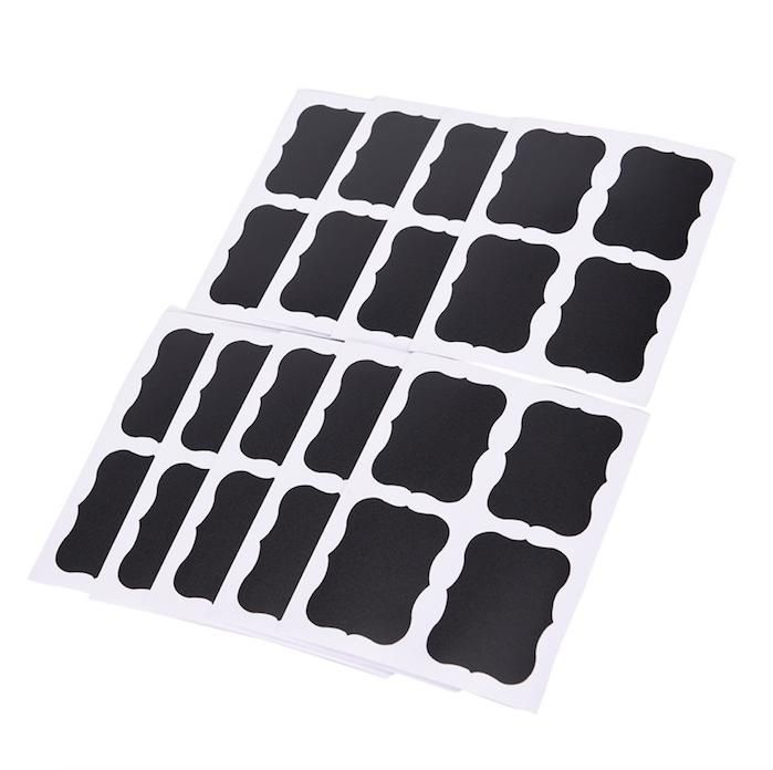 36-pack Black Chalkboard Labels, 3.5 x 2 inches - Image 3