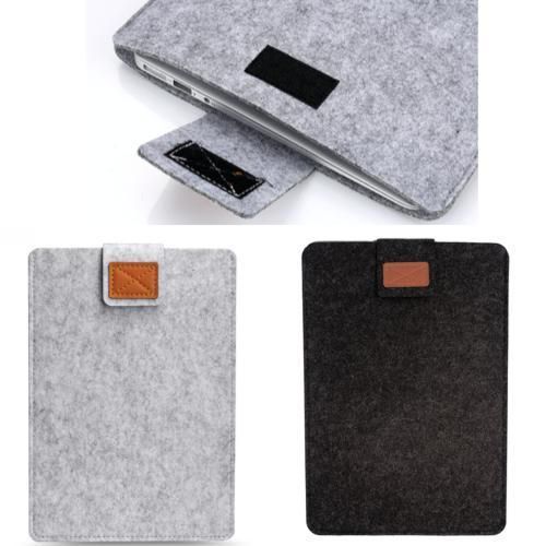 MacBook Pro sleeve Dark gray wool felt case, compatible with MacBook Air, 13-inch - Image 1