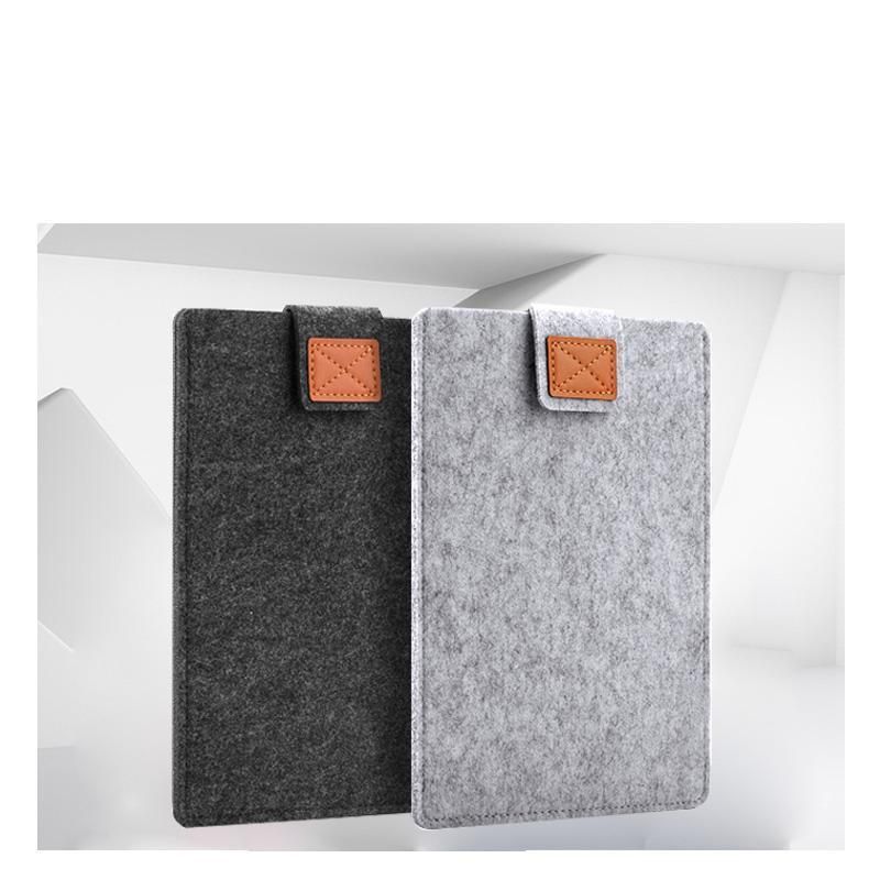 MacBook Pro sleeve Dark gray wool felt case, compatible with MacBook Air, 13-inch - Image 6