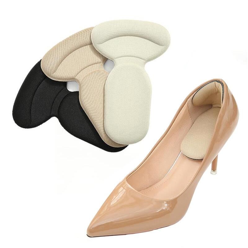 2-Pack Black Heel Inserts, Soft Effective Shoe Inserts - Image 1