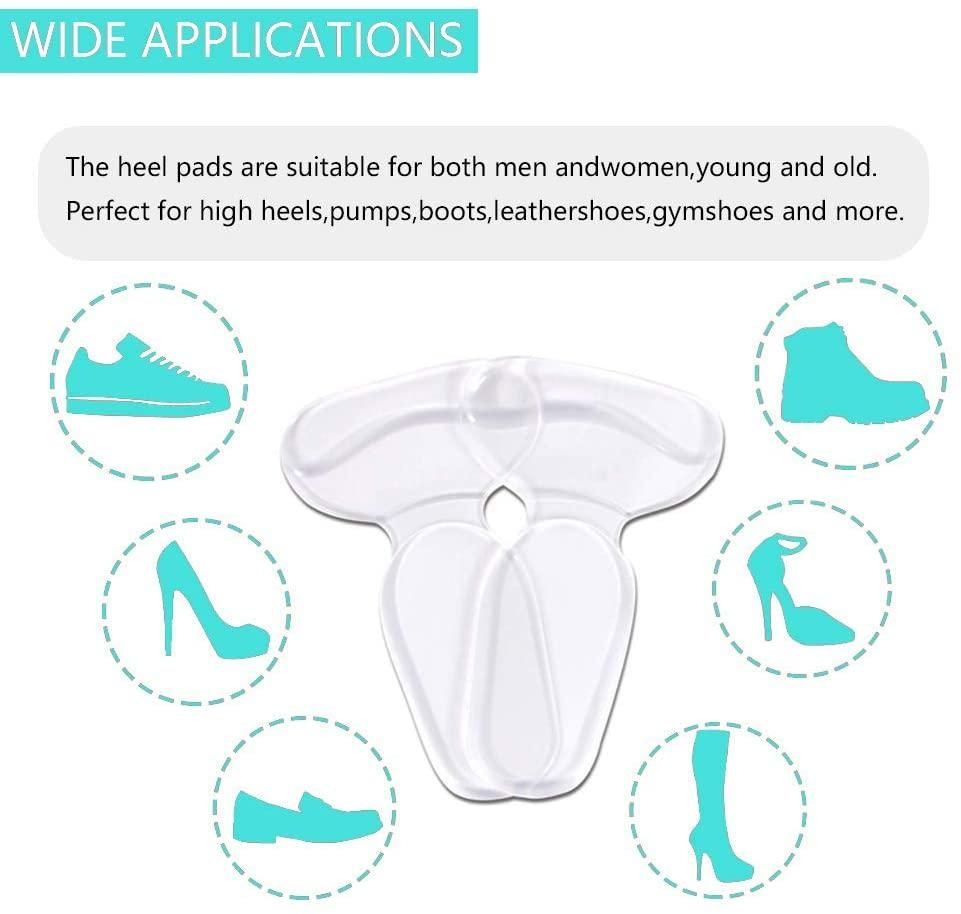 Heel Inserts 2-pack Soft Effective Beige Shoe Inserts - Image 3